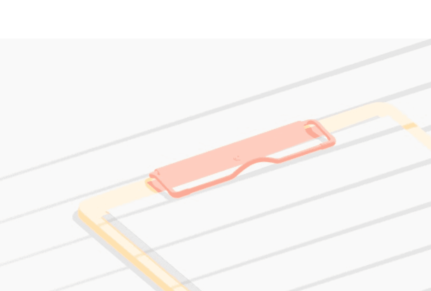 Statement Pages interface on mobile